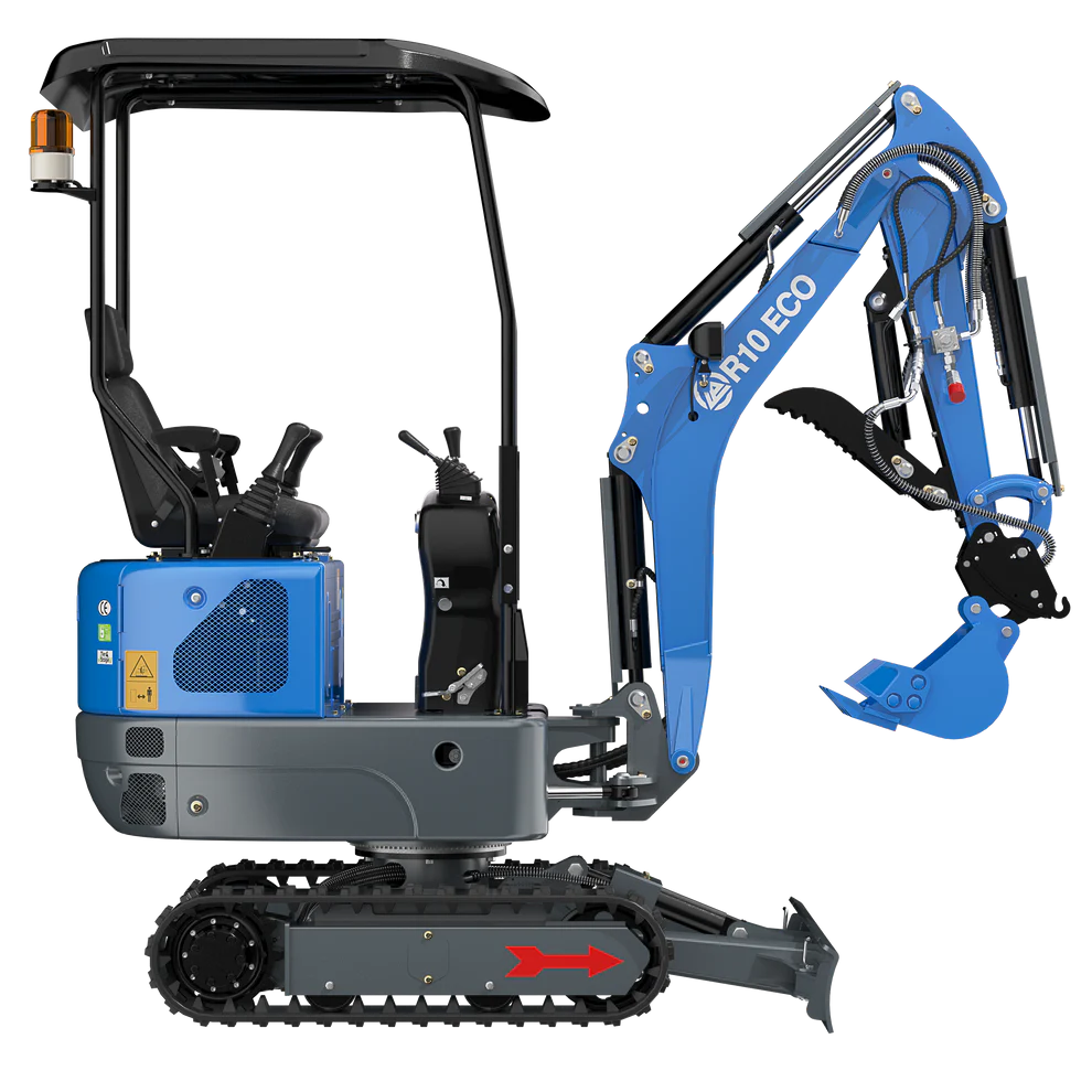 Rippa R10/Kubota/Verstellfahrwerk/Joystick/Knickarm