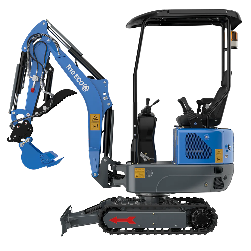 Rippa R10/Kubota/Verstellfahrwerk/Joystick/Knickarm