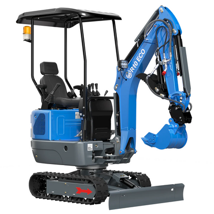 Rippa R10/Kubota/Verstellfahrwerk/Joystick/Knickarm
