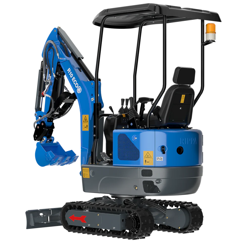 Rippa R10/Kubota/Verstellfahrwerk/Joystick/Knickarm