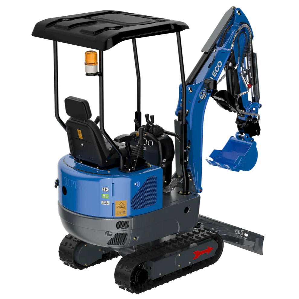 Rippa R10/Kubota/Verstellfahrwerk/Joystick/Knickarm